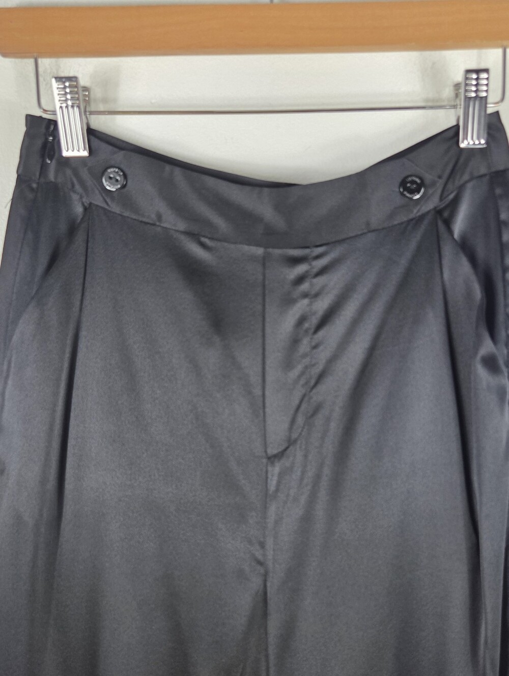 New LilySilk Silk Comfort Fit Cigarette Crop High Waist Straight Trouser Pants - Picture 3 of 13